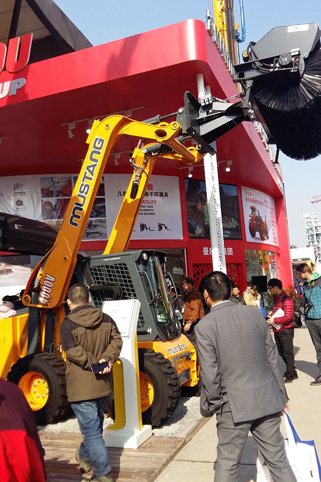 Bauma China 2016——曼尼通（中国）物料搬运设备有限公司