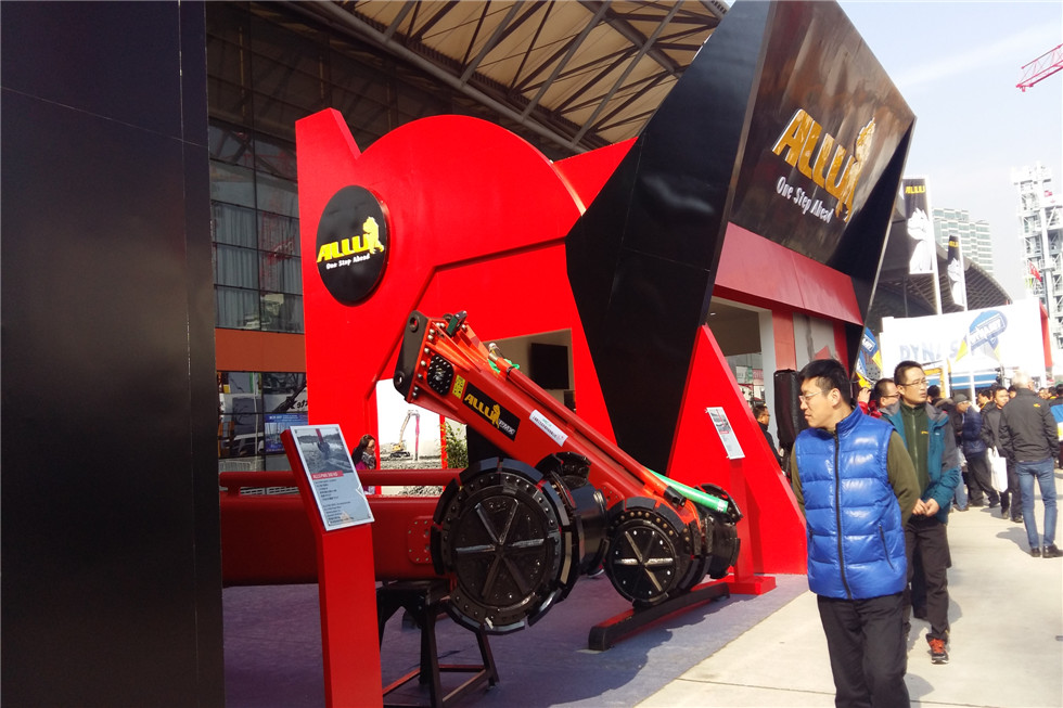 Bauma China 2016——芬兰阿陆有限公司展台风采